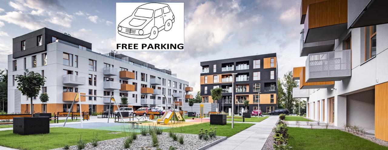 Osiedle Ptasie, New - Lux - Priv Parking Kattowitz Exterior foto